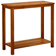 Tuinwandtafel Mix sidetable 80x35x75 cm massief acaciahout