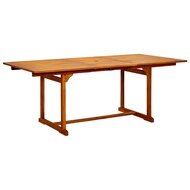 Tuintafel Andr&eacute; uitschuifbaar (150-200)x100x75 cm massief hout