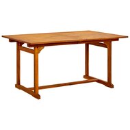 Tuintafel Andr&eacute; uitschuifbaar (150-200)x100x75 cm massief hout