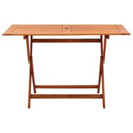 Tuintafel Jolly inklapbaar 120x70x75 cm massief hout