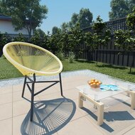 Tuinstoel Acapulco poly rattan beige