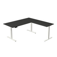 Zit sta hoekbureau Move-3 antraciet 180x180cm elektrisch