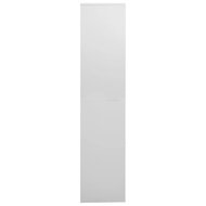 Archiefkast Cantate 90x40x180 cm staal en gehard glas lichtgrijs