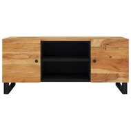 Tv-meubel Casey 105x33x46 cm massief acaciahout