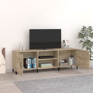 Tv-meubel Max 150x30x50 cm bewerkt hout sonoma eikenkleurig