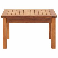 Tuintafel Dennis 60X60X36 Cm Massief Acaciahout salontafel