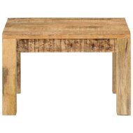 Salontafel Hannie 55X55X35 Cm Massief Mangohout