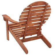 Stoel Adirondack Massief Acaciahout bruin