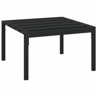 Tuintafel Dante 60X60X35 Cm Staal Zwart