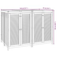 Tuinbox 140X87X104 Cm Massief Acaciahout