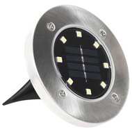 Solargrondlampen 8 St Led-Lichten Warm Wit