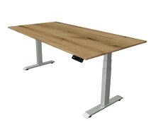 Kerkmann - Zit sta bureau Move-4 eiken 200x100cm elektrisch