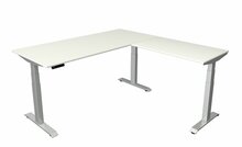 Kerkmann - Zit sta hoekbureau Move-4 wit 180x180cm elektrisch