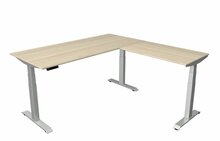 Kerkmann - Zit sta hoekbureau Move-4 blank essen 180x180cm elektrisch