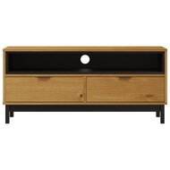 Tv-Meubel Oslo 110X40X50 Cm Massief Grenenhout