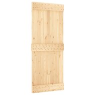 Schuifdeur Romke Met Beslag 85X210 Cm Massief Grenenhout