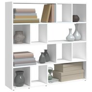 Boekenkast Roomdivider Furious 105X24X102 Cm Wit