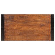 Eettafel Trienko120X60X76 Cm Massief Mangohout Honingbruin