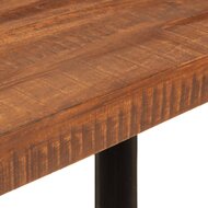 Eettafel Trienko120X60X76 Cm Massief Mangohout Honingbruin