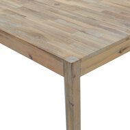 Eettafel Plesman 110X70X75 Cm Massief Acaciahout