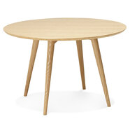 Eettafel Ranonkel eiken rond 120cm