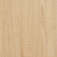 Wandrekjes Marit SET 2 St 80X25X25,5 Cm Hout Eikenkleur