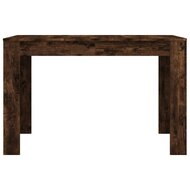 Eettafel Manny 120X60X76 Cm Hout Gerookt Eikenkleurig