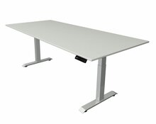 Kerkmann - Zit sta bureau Move-4 licht grijs 225x100cm elektrisch