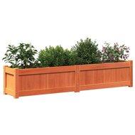 Plantenbak Tiemen 150X31X31 Cm Massief Grenenhout Wasbruin