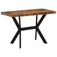 Eettafel  Anton 110x55x75 cm massief mangohout - smalle eettafel