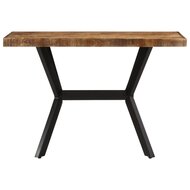 Eettafel  Anton 110x55x75 cm massief mangohout - smalle eettafel