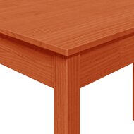 Eettafel  Kooistra 110x55x75 cm massief grenenhout bruin - smalle eettafel