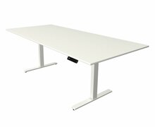 Zit sta bureau Move-3 wit 225x100cm elektrisch verstelbaar