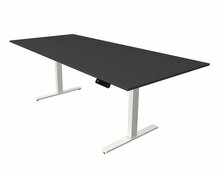 Zit sta bureau Move-3 antraciet 225x100cm elektrisch verstelbaar