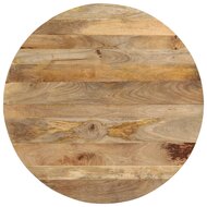 Eettafel Peter 110x75 cm massief mangohout rond