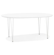 Eettafel Vasta wit uitschuifbaar 170-270cm