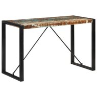 Smalle Eettafel Yorik 120x55x76 cm massief gerecycled hout