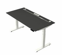 Kerkmann - Zit sta bureau Move Boost 4 - 160x80cm - antraciet-wit