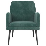 Fauteuil Umberto 62x79x79 cm velvet donkergroen