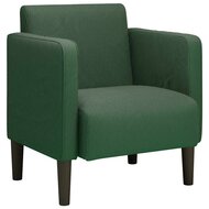 Fauteuil Martijn met armleuningen  ribstof jungle groen