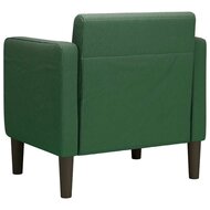 Fauteuil Martijn met armleuningen  ribstof jungle groen