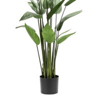 Kunstplant heliconia plant groen 125 cm sfeermaker