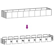 Plantenbak verhoogd 360x80x40 cm cortenstaal
