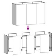 Plantenbak verhoogd 120x40x80 cm cortenstaal