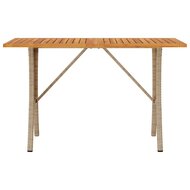 Tuinbank Calipso 3-zits met kussens &amp; tafel poly rattan beige