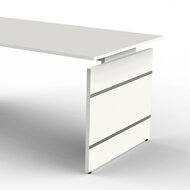 Bureau Office desk 180cm wit hoogte verstelbaar detail