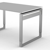 Bureau Workspace 120cm licht grijs hoogte verstelbaar detail