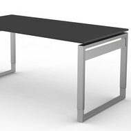 Bureau Workspace 160cm antraciet hoogte verstelbaar detail