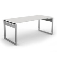 Meubelen-Online - Bureau Workspace 180cm wit hoogte verstelbaar